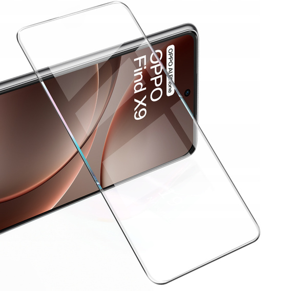 2x Szkło Hartowane ERBORD 9H Hard Glass do Oppo Find X9