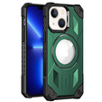 Etui do iPhone 13, Heavy Duty MagSafe, zielone