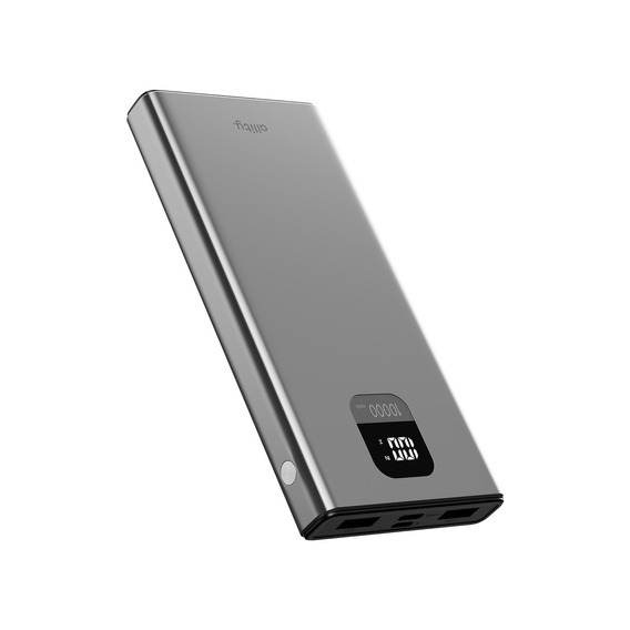 Allity Power Bank APB-100 PD QC 22.5W 10000 mAh - szary