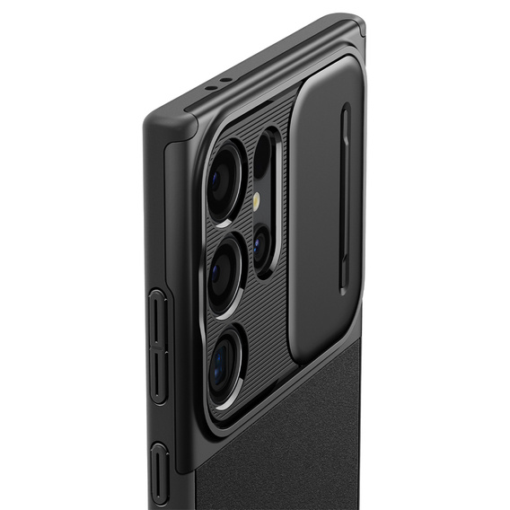 Etui Spigen do Samsung Galaxy S24 Ultra, Optik Armor, Czarne