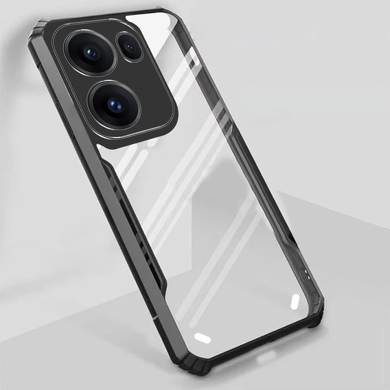 Etui do Oppo Reno 13F / Oppo Reno 13FS, AntiDrop Hybrid, czarne