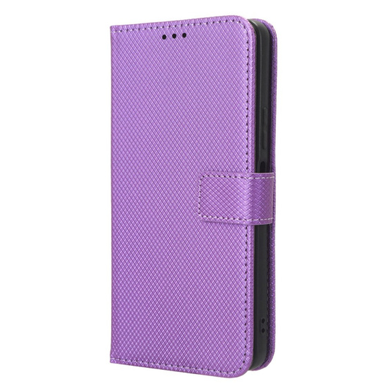 Etui z klapką do Huawei Nova 11i, Wallet Smart Magnet, fioletowe