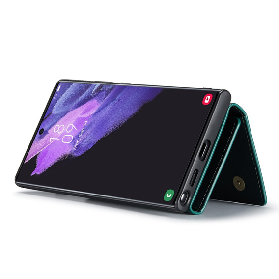 Etui do Samsung Galaxy S23 Ultra, DG.MING 2in1, zielone