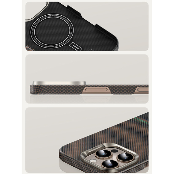 Etui Benks Kevlar Magnetic Armor Air Prestige 600D G066 do iPhone 16 Pro Max