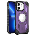 Etui do iPhone 11, Heavy Duty MagSafe, fioletowe