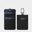 Spigen Etui pionowe Klatka Faradaya na kluczyk, kartę płatniczą, Black