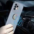 Etui do Samsung Galaxy A13 4G, Electro Ring, niebieskie