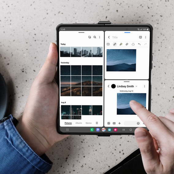 Etui NILLKIN CamShield Pro do Samsung Galaxy Z Fold4 5G