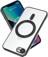 Etui do iPhone 7/8/SE 2020/SE 2022, Electro MagSafe, czarne + Szkło na ekran