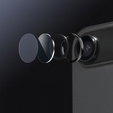 2x Szkło na aparat ERBORD OPTIK Pro do iPhone Air, czarne