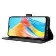 Etui z klapką do Oppo A38 4G / Oppo A18 4G, Wallet Smart Magnet, czarne