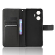 Etui z klapką do Realme C55, Wallet, Smart Magnet, czarne