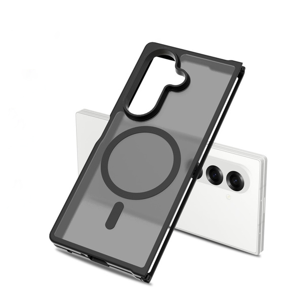 ERBORD Matt Case do Samsung Galaxy Z Fold7 5G – etui z MagSafe, czarne