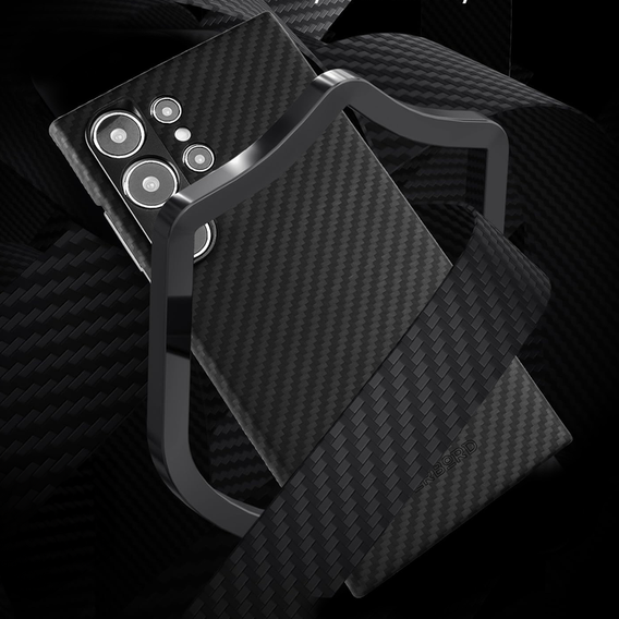 Etui ERBORD Full Kevlar z MagSafe do Samsung Galaxy S25 Ultra