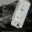 Etui z klapką do iPhone Air, RFID Wallet MagSafe z ochroną aparatu, tytanowe szare