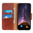 Skórzane Etui Wallet do Samsung Galaxy A52 / A52s - Brown