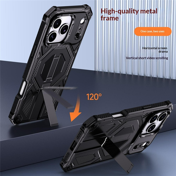 Etui ochronne z podstawką kompatybilne z MagSafe do iPhone 17 Pro Max