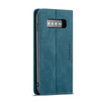 Etui CASEME do Samsung Galaxy S10, Leather Wallet Case, niebieskie