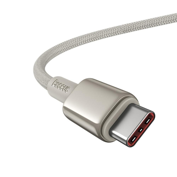 Kabel Baseus Tungsten Gold USB-C do USB-C 100W 1m do laptopów, smartfonów i tabletów z USB-C