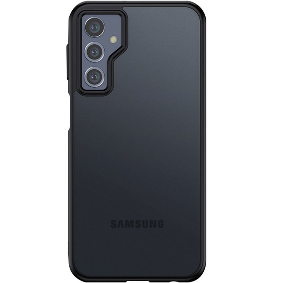 Etui do Samsung Galaxy M34, Fusion Hybrid, przezroczyste / czarne
