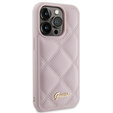 Etui Guess Quilted Metal Logo do iPhone 15 Pro