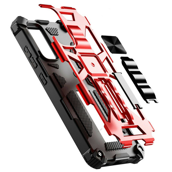 Etui do Samsung Galaxy A32 5G, Armor Kickstand, czerwone