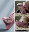Etui Dexnor Kickstand do Google Pixel 9a – pancerne, z podstawką, różowe