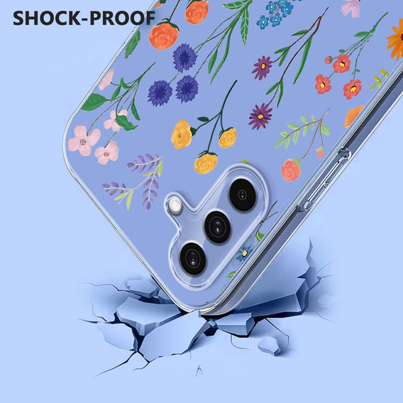 Etui do Samsung Galaxy S25 FE – kwiaty, wielokolorowe