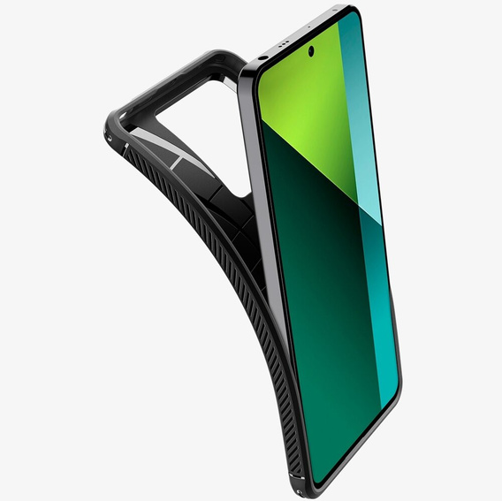 Etui Spigen do Xiaomi Redmi Note 13 Pro 5G / Poco X6 5G, Rugged Armor, czarne