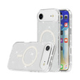 Etui do iPhone 17 Air, do MagSafe, brokat, transparentne
