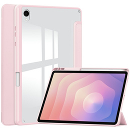 Etui do Samsung Galaxy Tab S11, Smartcase Hybrid, z miejscem na rysik, różowe