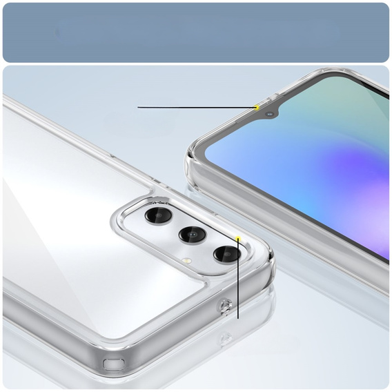 Etui do Samsung Galaxy A05s 4G, Fusion Hybrid, przezroczyste