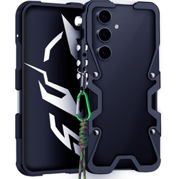 Aluminiowe etui ochronne bumper do Samsung Galaxy S24 FE – czarne