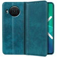 Etui do Nokia X10 / X20, Wallet Litchi Leather, zielone
