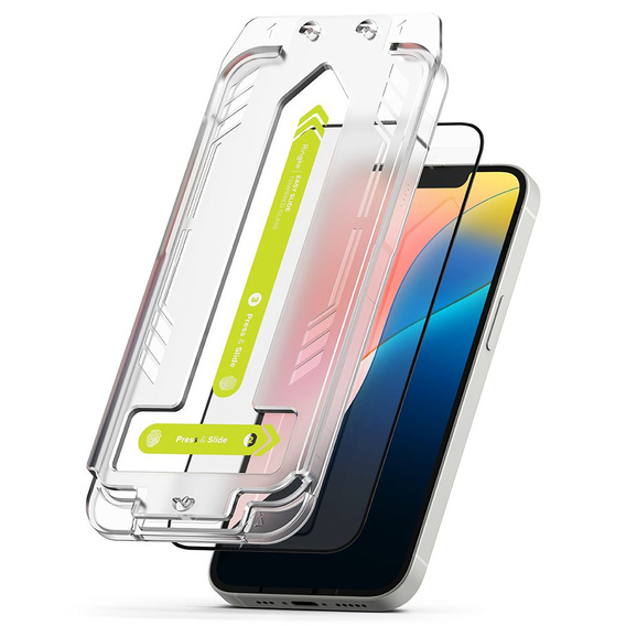 Szkło hartowane RINGKE Easy Slide do iPhone 13 / 13 Pro / 14 / 16E (2szt)