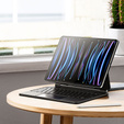 Etui z klawiaturą do iPad Pro 12.9" 2022/2021/2020 (6/5/4 gen.), Dux Ducis Keyboard TouchPad, czarne