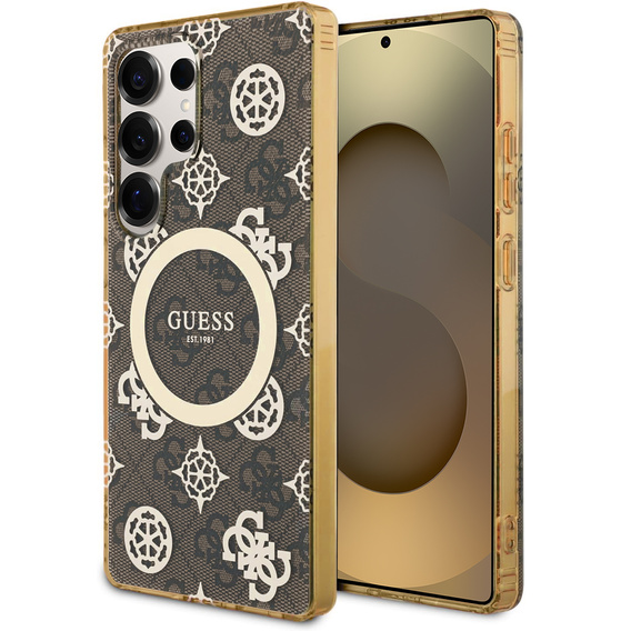 Etui GUESS Magnetic IML Peony do Samsung Galaxy S25 Ultra