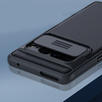 Etui NILLKIN do Google Pixel 7 Pro 5G, Obudowa CamShield Carbon Case, Czarne
