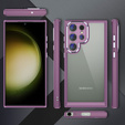 Etui do Samsung Galaxy S23 Ultra, ERBORD Impact Guard, fioletowe