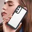 Etui do Samsung Galaxy A55 5G, Fusion Hybrid, przezroczyste / czarne