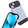 Etui ERBORD MagSafe Cam Slider do iPhone 13 / iPhone 14, niebieskie + Szkło na ekran