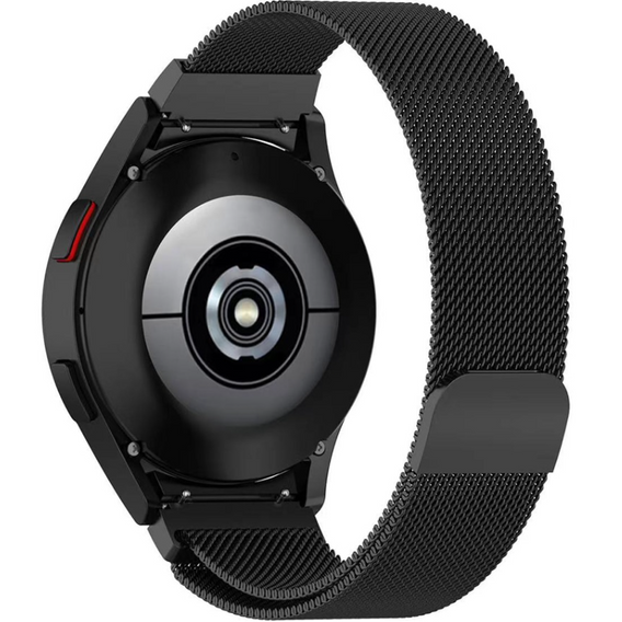 Pasek Bransoleta Milanese do Samsung Galaxy Watch 4/5/6 40/42/43/44/45/46/47mm, Czarna