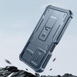 Etui pancerne do Samsung Galaxy A15, Dexnor Full Body (Two Frames), niebieskie