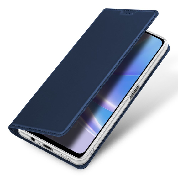 Etui Dux Ducis do Oppo A78 5G, Skinpro, granatowe