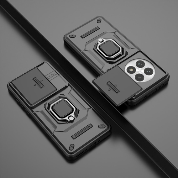Etui do OnePlus 13, KickStand Camera Lens, czarne
