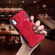 Etui Two Cards Hybrid Case iPhone XR 6.1 - Red