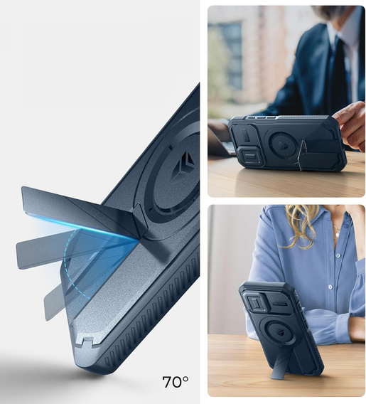 Etui Dexnor MagSafe z osłoną aparatu do iPhone 16