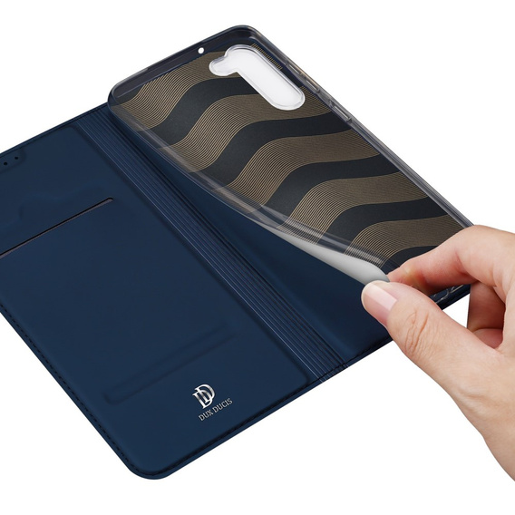 Etui Dux Ducis do Samsung Galaxy S23 Plus, Skinpro, granatowe