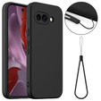 Etui do Google Pixel 9A, Silicone MagSafe, czarne