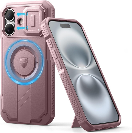 Etui Dexnor MagSafe z osłoną aparatu do iPhone 16